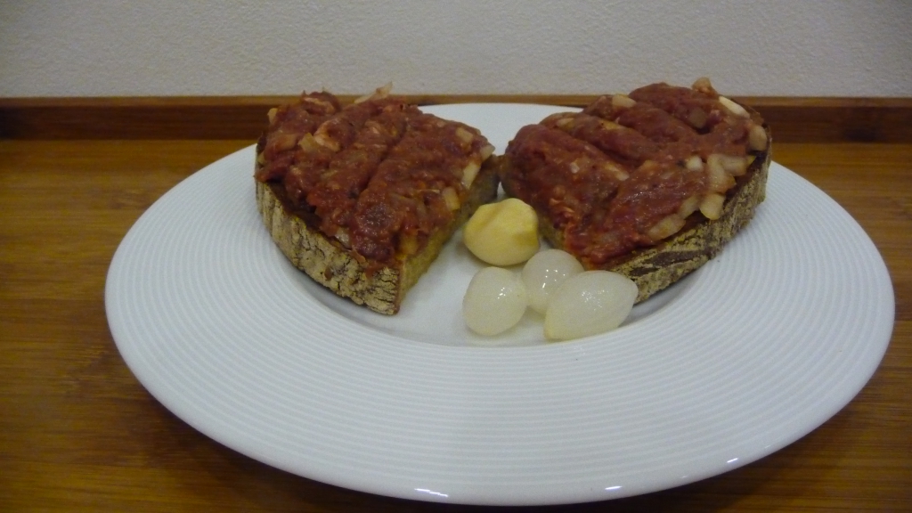 Fotka uživatele Zuzanka a Míša k receptu Tatarský biftek (tatarák)