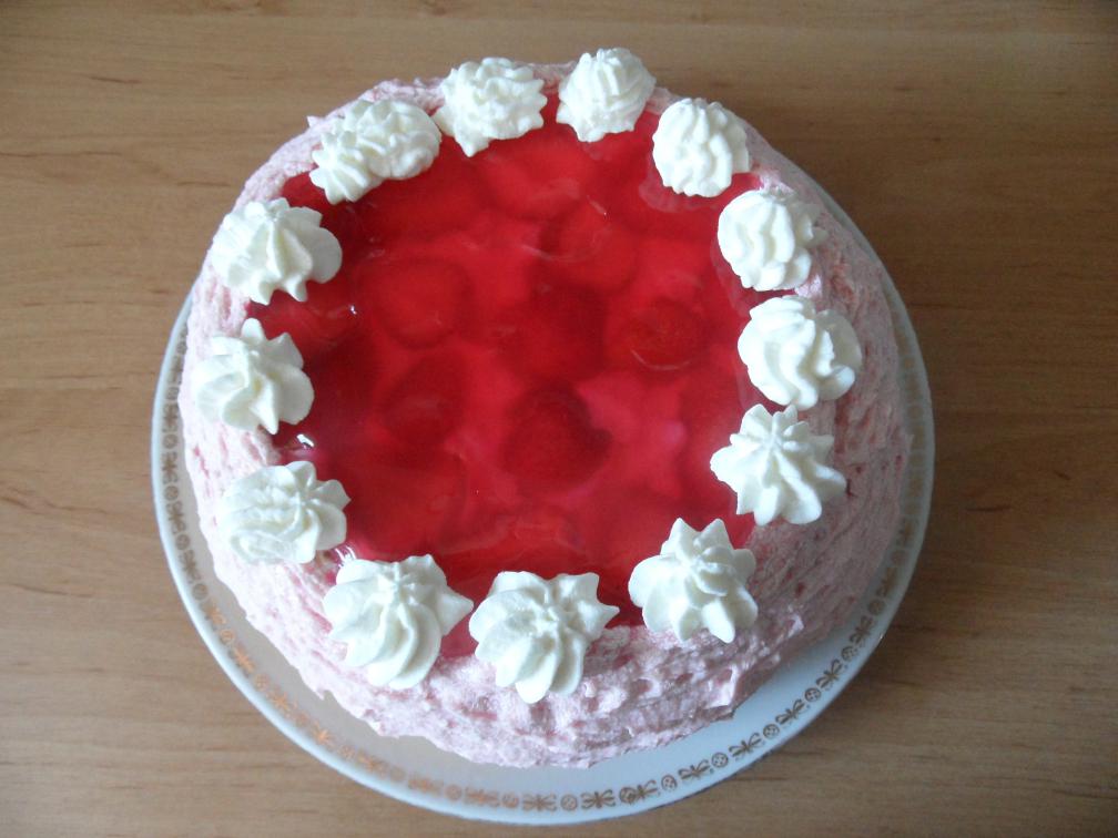 Fotka uživatele Mirka k receptu Jahodový dort